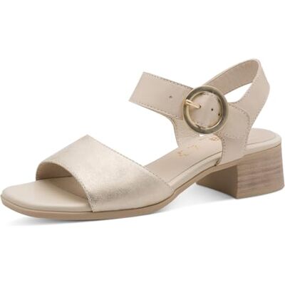 Jana Femme Softline Leather Sandal Heel Talon, Ivory Comb, 41 EU - Publicité Jana Femme Softline Leather Sandal Heel Talon, Ivory Comb, 41 EU - Publicité