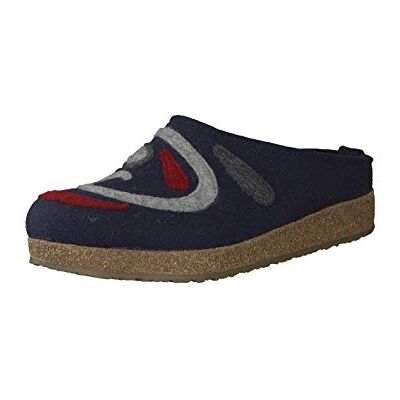 HAFLINGER Grizzly Jette 731067, Chaussons Mixte Adulte, Pointure:41 EU, La Couleur:Bleu - Publicité HAFLINGER Grizzly Jette 731067, Chaussons Mixte Adulte, Pointure:41 EU, La Couleur:Bleu - Publicité