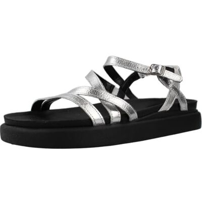 Clarks Femme Aristella Rose Sandale, Silver Metallic, 40 EU - Publicité Clarks Femme Aristella Rose Sandale, Silver Metallic, 40 EU - Publicité