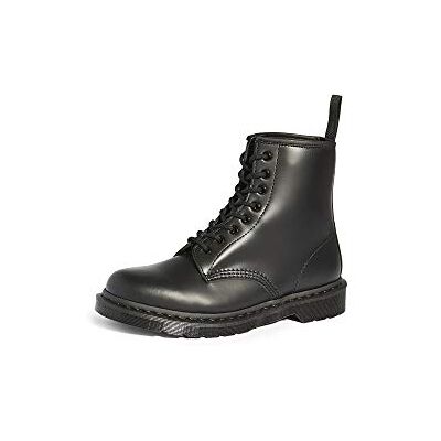 Dr. Martens 8 œillets, Rangers Femme, Noir noir, 43 EU - Publicité Dr. Martens 8 œillets, Rangers Femme, Noir noir, 43 EU - Publicité