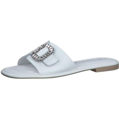 MARCO TOZZI Mules by Guido Maria Kretschmer Femme, Blanc, 40 EU - Publicité MARCO TOZZI Mules by Guido Maria Kretschmer Femme, Blanc, 40 EU - Publicité