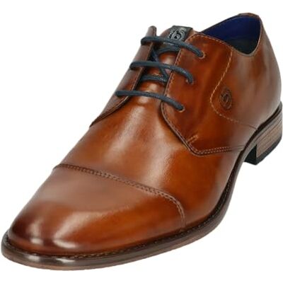 bugatti Chaussures d'affaires à lacets pour homme, Cognac 6300, 44 EU - Publicité bugatti Chaussures d'affaires à lacets pour homme, Cognac 6300, 44 EU - Publicité