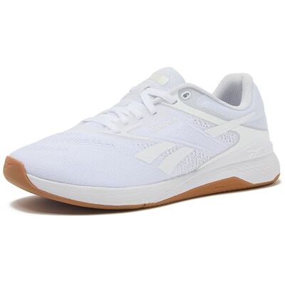 Baskets Nano X5 pour Femme, FTW White Barely Grey Reebok Gum, 36 EU - Publicité Baskets Nano X5 pour Femme, FTW White Barely Grey Reebok Gum, 36 EU - Publicité