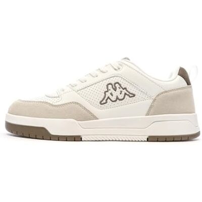 Kappa Baskets Blanches/Beiges Homme Manis Blanc 45FR - Publicité Kappa Baskets Blanches/Beiges Homme Manis Blanc 45FR - Publicité