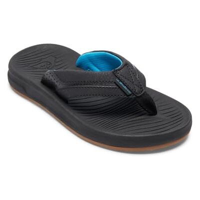 Quiksilver Oasis Sandale, Black Black Brown, 29 EU - Publicité Quiksilver Oasis Sandale, Black Black Brown, 29 EU - Publicité
