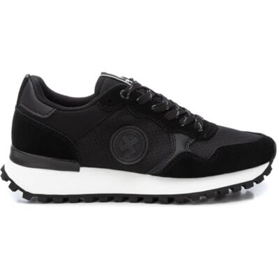 XTI Sneakers Femme Noir Chaussures Confortables et polyvalentes Mode décontractée Modèle 14361107 (Taille37) - Publicité XTI Sneakers Femme Noir Chaussures Confortables et polyvalentes Mode décontractée Modèle 14361107 (Taille37) - Publicité