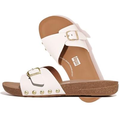 Fitflop Sandales à boucle réglable Iqushion, blanc, 40 EU - Publicité Fitflop Sandales à boucle réglable Iqushion, blanc, 40 EU - Publicité