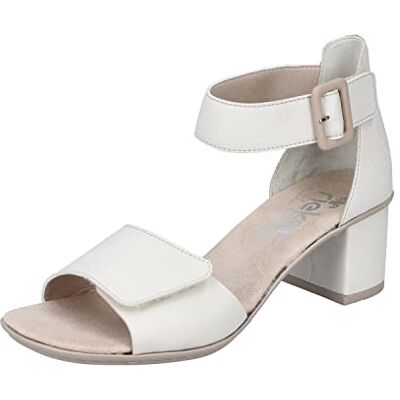 Rieker Femme 64750 Sandale, Beige, 40 EU - Publicité Rieker Femme 64750 Sandale, Beige, 40 EU - Publicité