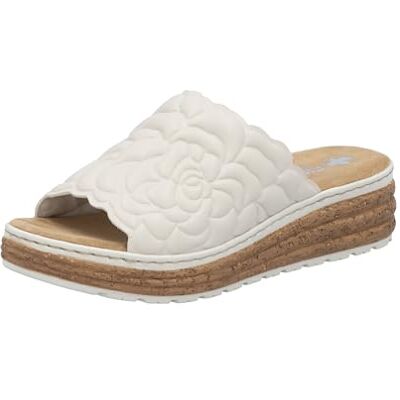 Rieker Femme 62751 Mules, Beige, 36 EU - Publicité Rieker Femme 62751 Mules, Beige, 36 EU - Publicité