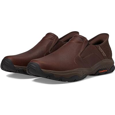 Skechers USA Men's Men's Craster-Lanigan Hands Free Slip-in Moccasin, Brown, 7 - Publicité Skechers USA Men's Men's Craster-Lanigan Hands Free Slip-in Moccasin, Brown, 7 - Publicité
