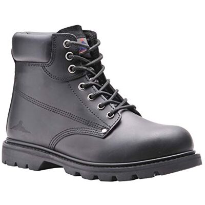 Portwest Brodequin Steelite cousu SBP HRO, Couleur: Noir, Taille: 43, - Publicité Portwest Brodequin Steelite cousu SBP HRO, Couleur: Noir, Taille: 43, - Publicité