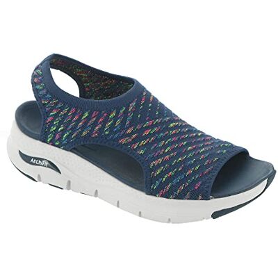 Skechers Women's Arch FIT-City Catch, Bleu Marine/Multicolore, 39 EU - Publicité Skechers Women's Arch FIT-City Catch, Bleu Marine/Multicolore, 39 EU - Publicité