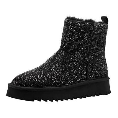 Tamaris Femme Damen WL Boot Botte de Neige, Black Glam, 40 EU - Publicité Tamaris Femme Damen WL Boot Botte de Neige, Black Glam, 40 EU - Publicité