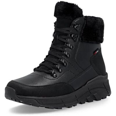 Rieker Bottes & Bottines Femme W0063, Pointure:37 EU, La Couleur:Noir - Publicité Rieker Bottes & Bottines Femme W0063, Pointure:37 EU, La Couleur:Noir - Publicité