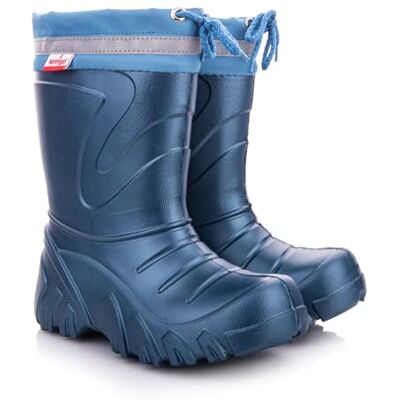 Lemigo Enfants Unisexes Bottes Chaudes et de Pluie en EVA Isolation en Laine Amovible 22-37 EU (Bleu marine, eu_footwear_size_system, little_kid, numeric_range, medium, numeric_24, numeric_25) - Publicité Lemigo Enfants Unisexes Bottes Chaudes et de Pluie en EVA Isolation en Laine Amovible 22-37 EU (Bleu marine, eu_footwear_size_system, little_kid, numeric_range, medium, numeric_24, numeric_25) - Publicité