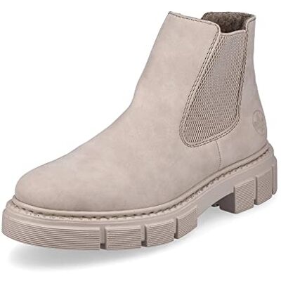 Rieker Bottines Chelsea M3854 pour femme, Beige 62, 40 EU - Publicité Rieker Bottines Chelsea M3854 pour femme, Beige 62, 40 EU - Publicité