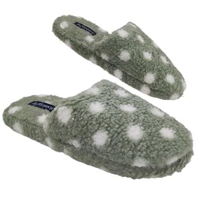 de fonseca DeFonseca Le Puà! Belles pantoufles pour femme pour maison en polaire, pantoufles d'hiver avec poil, chaudes, chaussons rembourrés, confortables et légers, semelle anti-rayures véritable - Publicité de fonseca DeFonseca Le Puà! Belles pantoufles pour femme pour maison en polaire, pantoufles d'hiver avec poil, chaudes, chaussons rembourrés, confortables et légers, semelle anti-rayures véritable - Publicité