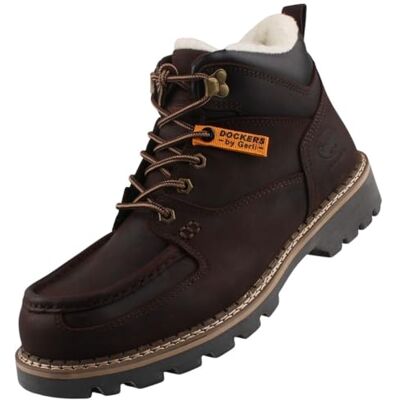 Dockers by Gerli Bottes pour homme, chocolat, 46 EU - Publicité Dockers by Gerli Bottes pour homme, chocolat, 46 EU - Publicité