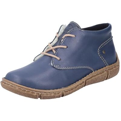 Rieker Femme Z3722 Bottes à Lacets, Bleu, 38 EU Large - Publicité Rieker Femme Z3722 Bottes à Lacets, Bleu, 38 EU Large - Publicité