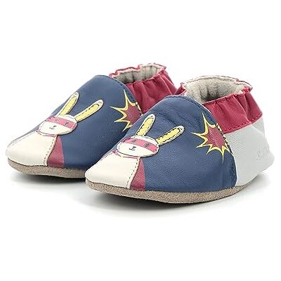 Robeez MAGIC RABBIT,CHAUSSON LAYETTE BLEU GRIS, 17/18 EU - Publicité Robeez MAGIC RABBIT,CHAUSSON LAYETTE BLEU GRIS, 17/18 EU - Publicité