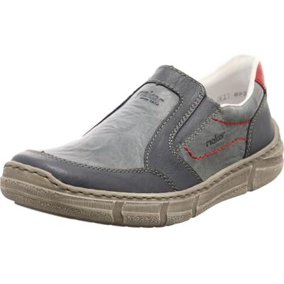 Rieker Homme 04052 Mocassin, Bleu, 45 EU - Publicité Rieker Homme 04052 Mocassin, Bleu, 45 EU - Publicité