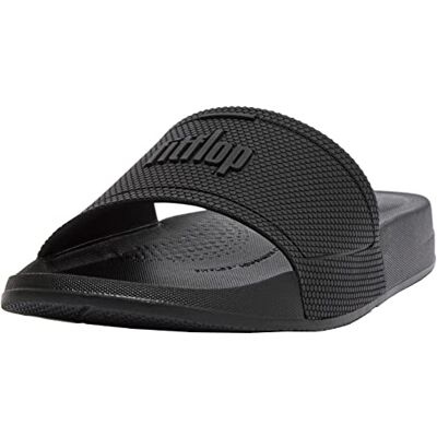 Fitflop SlideiQUSHION Slides pour femme, tout noir, 42 EU - Publicité Fitflop SlideiQUSHION Slides pour femme, tout noir, 42 EU - Publicité