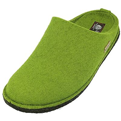 HAFLINGER Flair Soft , Chaussons Mixte Adulte, Pointure:36 EU, La Couleur:Vert - Publicité HAFLINGER Flair Soft , Chaussons Mixte Adulte, Pointure:36 EU, La Couleur:Vert - Publicité