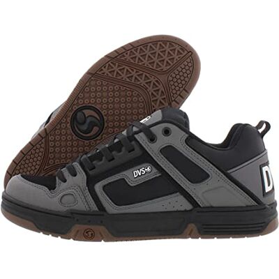 DVS Men's Comanche Charc Black White Nubuck Low Top Sneaker Shoes 9 - Publicité DVS Men's Comanche Charc Black White Nubuck Low Top Sneaker Shoes 9 - Publicité