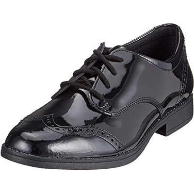 Clarks Sami Walk Y Derbys, Black Pat, 36 EU - Publicité Clarks Sami Walk Y Derbys, Black Pat, 36 EU - Publicité