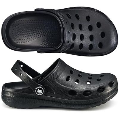 ESTRO Sabot Plastique Enfant Garcon Sabot Enfant Fille Mules et Sabots Fille A03 (Noir, 20 EU) - Publicité ESTRO Sabot Plastique Enfant Garcon Sabot Enfant Fille Mules et Sabots Fille A03 (Noir, 20 EU) - Publicité