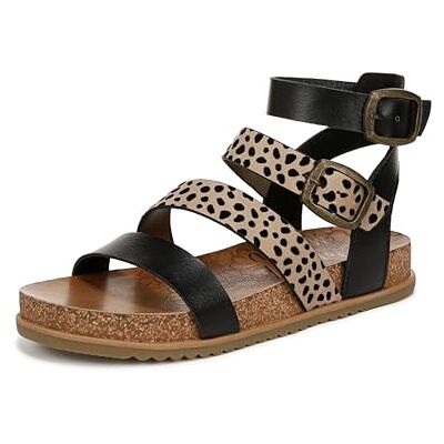 Blowfish Malibu Sandales fantaisie femme, Similicuir noir léopard, 40 EU - Publicité Blowfish Malibu Sandales fantaisie femme, Similicuir noir léopard, 40 EU - Publicité