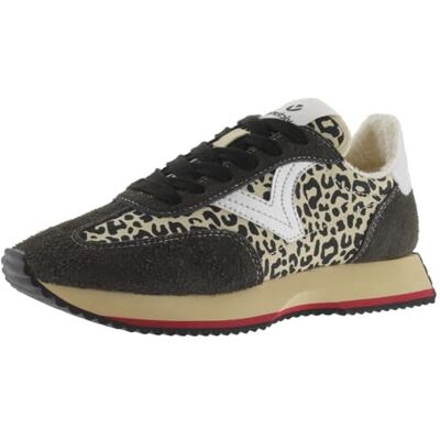 Victoria Basket Basse Cosmos Nylon Imprimé Animal & Pièces en Croûte De Cuir & Semelle Crantée 1134116 pour Femme Negro 39 - Publicité Victoria Basket Basse Cosmos Nylon Imprimé Animal & Pièces en Croûte De Cuir & Semelle Crantée 1134116 pour Femme Negro 39 - Publicité