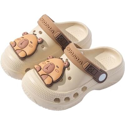 Allbestop Garçon Unisex Kinder Clog pour Garçon Fille, Sabot Plastique Claquettes Clogs Sandales Barefoot Enfant Sandale Plage Enfant Chaussures Bebe Premier Pas(Kaki,23) - Publicité Allbestop Garçon Unisex Kinder Clog pour Garçon Fille, Sabot Plastique Claquettes Clogs Sandales Barefoot Enfant Sandale Plage Enfant Chaussures Bebe Premier Pas(Kaki,23) - Publicité