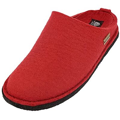 HAFLINGER Flair Soft , Chaussons Mixte Adulte, schuhgröße_1:38 EU, Farbe:Rouge - Publicité HAFLINGER Flair Soft , Chaussons Mixte Adulte, schuhgröße_1:38 EU, Farbe:Rouge - Publicité