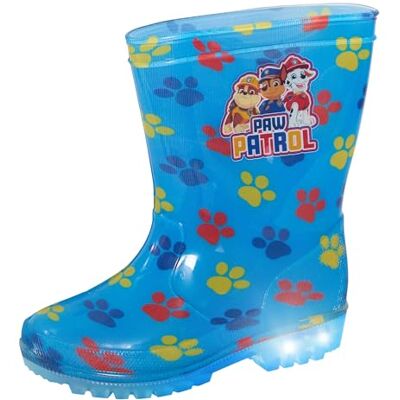 Paw Patrol – Bottes de Pluie Lumineuses pour garçons, avec lumières Clignotantes, Bottes de Neige Chase Marshall pour Enfants - Publicité Paw Patrol – Bottes de Pluie Lumineuses pour garçons, avec lumières Clignotantes, Bottes de Neige Chase Marshall pour Enfants - Publicité