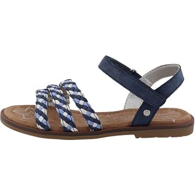 TOM TAILOR Sandale, Bleu Marine, 28 EU - Publicité TOM TAILOR Sandale, Bleu Marine, 28 EU - Publicité