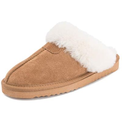 Polar Femmes Réel Daim Australien Peau De Mouton Fourrure Chaleureux Mules TAN40 AYC0215 - Publicité Polar Femmes Réel Daim Australien Peau De Mouton Fourrure Chaleureux Mules TAN40 AYC0215 - Publicité