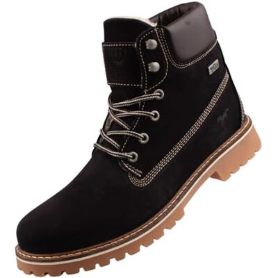 MUSTANG Bottes Tex pour homme, Noir, 47 EU - Publicité MUSTANG Bottes Tex pour homme, Noir, 47 EU - Publicité