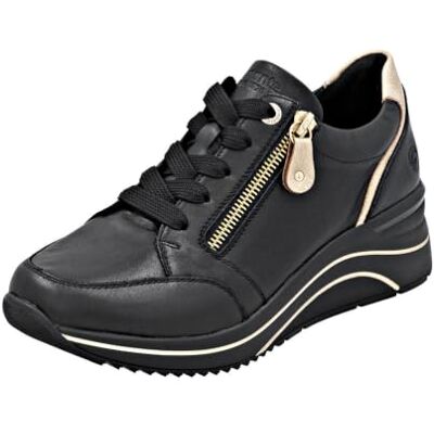 Remonte Baskets D0t03 pour Femme, Noir, 38 EU - Publicité Remonte Baskets D0t03 pour Femme, Noir, 38 EU - Publicité