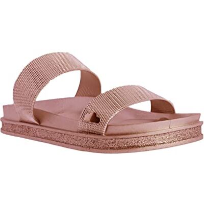DON ALGODON Tongs d'été pour femme, bronze, 37 EU - Publicité DON ALGODON Tongs d'été pour femme, bronze, 37 EU - Publicité