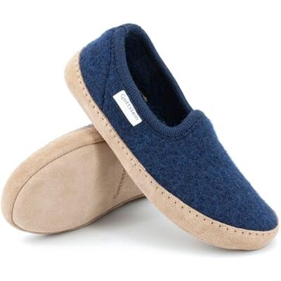 Gottstein Cheyenne, Chaussons de Chalet Unisexe, Ink Blue, 42 - Publicité Gottstein Cheyenne, Chaussons de Chalet Unisexe, Ink Blue, 42 - Publicité