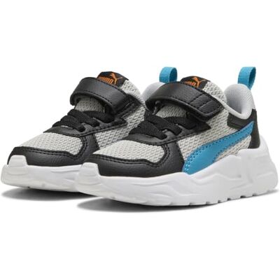 Puma Mixte bébé Trinity Lite AC+ INF Basket, Cool Light Gray-Tropical Blue Black, 21 EU - Publicité Puma Mixte bébé Trinity Lite AC+ INF Basket, Cool Light Gray-Tropical Blue Black, 21 EU - Publicité