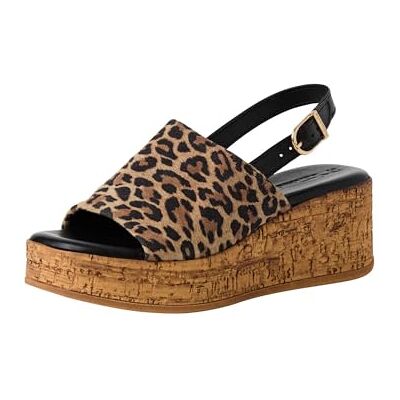 Tamaris sandale femme à talon compensé brun 40 EU - Publicité Tamaris sandale femme à talon compensé brun 40 EU - Publicité