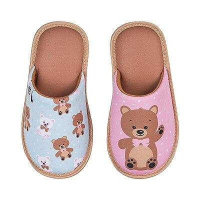 Dedoles Chaussons Homme Femme & Enfants Mousse Mémoire Pantoufles beaucoup designs amusants Licorne Musique Teckel Amour Panda Cadeau, Couleur: Ours en peluche, 28-29 EU - Publicité Dedoles Chaussons Homme Femme & Enfants Mousse Mémoire Pantoufles beaucoup designs amusants Licorne Musique Teckel Amour Panda Cadeau, Couleur: Ours en peluche, 28-29 EU - Publicité