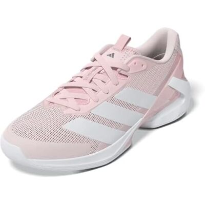 Adidas Adizero Ubersonic 5 Baskets de tennis pour homme Dessus en maille respirante, fermeture au talon, soutien rapide du pied, matériaux recyclés - Publicité Adidas Adizero Ubersonic 5 Baskets de tennis pour homme Dessus en maille respirante, fermeture au talon, soutien rapide du pied, matériaux recyclés - Publicité