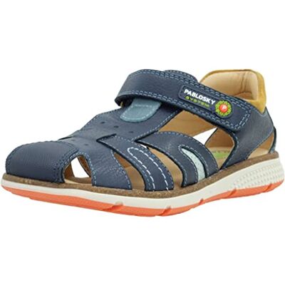 Pablosky Fisherman Sandal, Bleu Marine, 28 EU - Publicité Pablosky Fisherman Sandal, Bleu Marine, 28 EU - Publicité