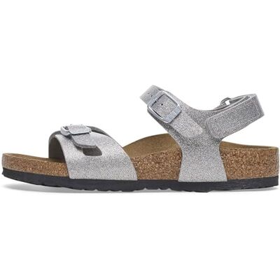 Birkenstock RIO Sandale Argent pour Fille 1029477, argent, 30 EU - Publicité Birkenstock RIO Sandale Argent pour Fille 1029477, argent, 30 EU - Publicité