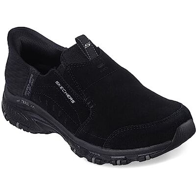 Skechers Sport SlipIns HillcrestSunapee Baskets pour Femme, Bordure en Daim Noir Lycra, 37 EU - Publicité Skechers Sport SlipIns HillcrestSunapee Baskets pour Femme, Bordure en Daim Noir Lycra, 37 EU - Publicité