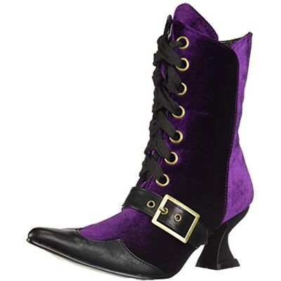 Ellie Shoes Femme 301 tigré Botte mi-Mollet, Violet, 38 EU - Publicité Ellie Shoes Femme 301 tigré Botte mi-Mollet, Violet, 38 EU - Publicité