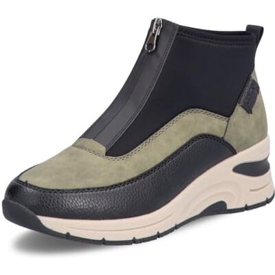 Rieker Damen Ankle Boots N9362, Frauen Stiefeletten, Lose Einlage,Kurzstiefel,uebergangsschuhe,uebergangsstiefel,Bootee,grün Kombi (54),42 EU / 8 UK - Publicité Rieker Damen Ankle Boots N9362, Frauen Stiefeletten, Lose Einlage,Kurzstiefel,uebergangsschuhe,uebergangsstiefel,Bootee,grün Kombi (54),42 EU / 8 UK - Publicité